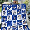 Kentucky Wildcats NCAA Mickey Disney Fleece Blanket Quilt2B1 4VDDp