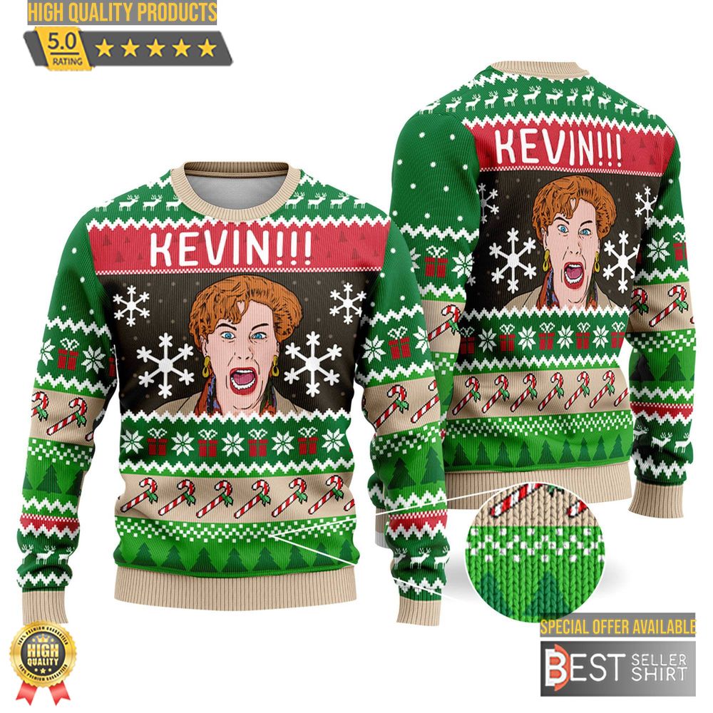 Kevin Alone Ugly Christmas Sweatshirt Battle Plan Kevin Mccallister Ugly Sweater Home Security Christmas Movie 1