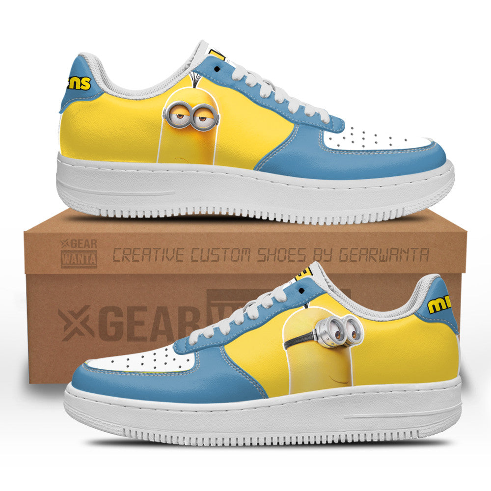 Kevin Despicable Me Custom Air Sneakers QD06 1 GearWanta