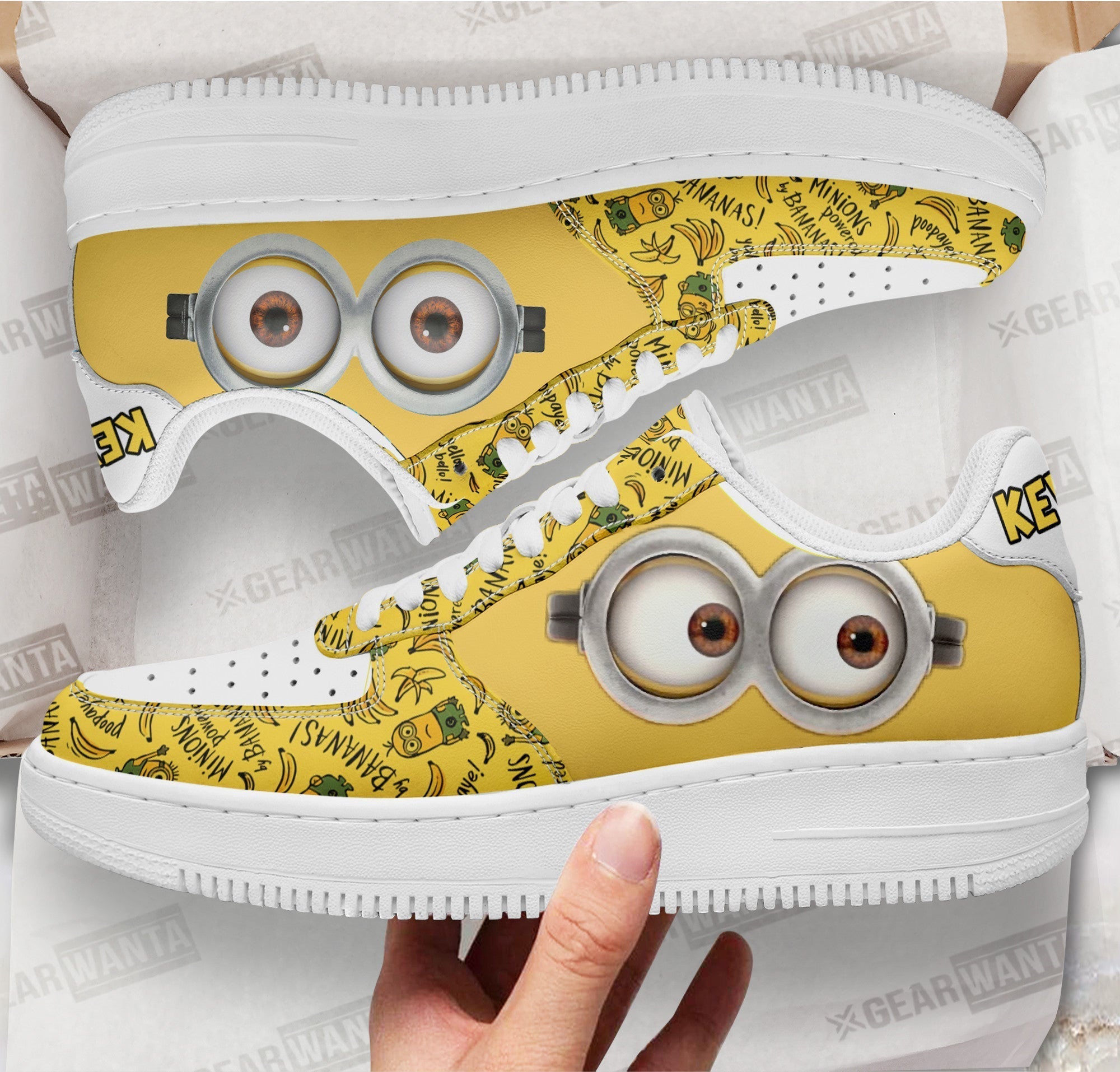 Kevin Minion Air Sneakers Custom Shoes 1 GearWanta