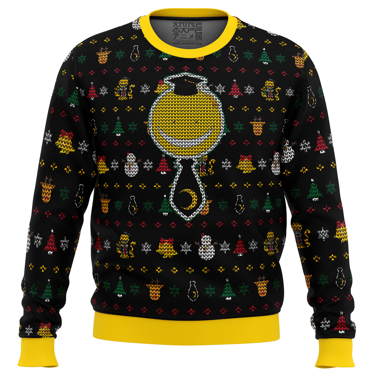 Koro Sensei Assassination Classroom men sweatshirt FRONT mockup