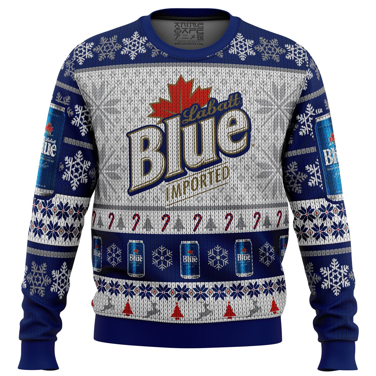 Labatt Blue men sweatshirt FRONT mockup