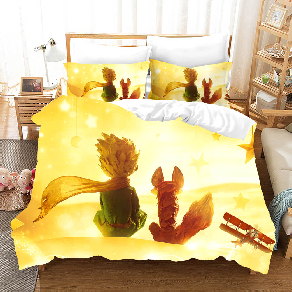 LePetitPrinceCosplayBeddingSetDuvetCoversComforterBedSheets 2