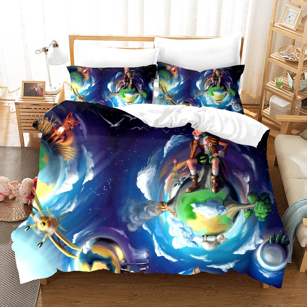 LePetitPrinceCosplayBeddingSetDuvetCoversComforterBedSheets 8