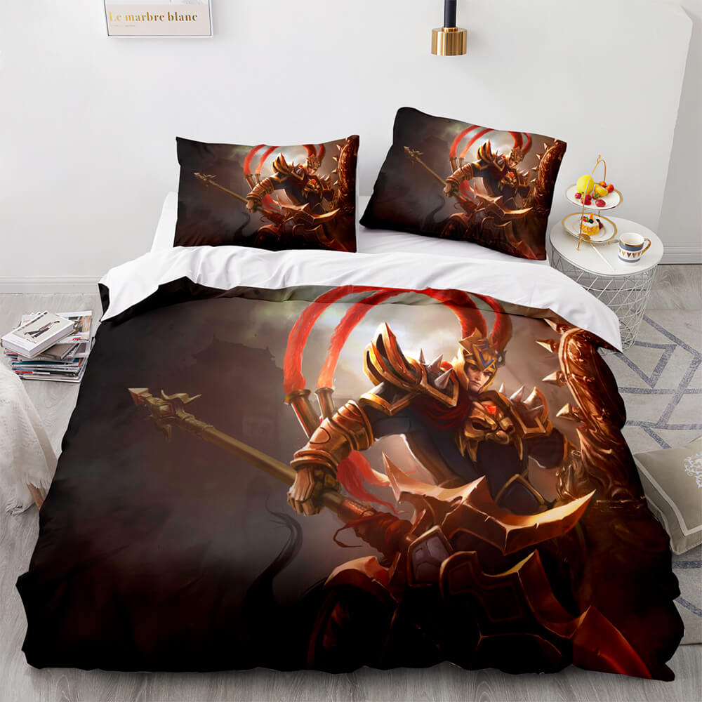 LeagueofLegendsBeddingSetsQuiltDuvetCoversComforterBedSheets 13