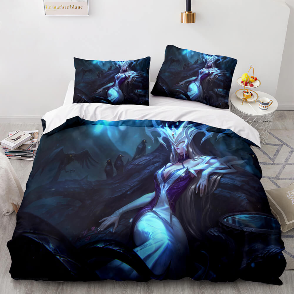 LeagueofLegendsBeddingSetsQuiltDuvetCoversComforterBedSheets 14