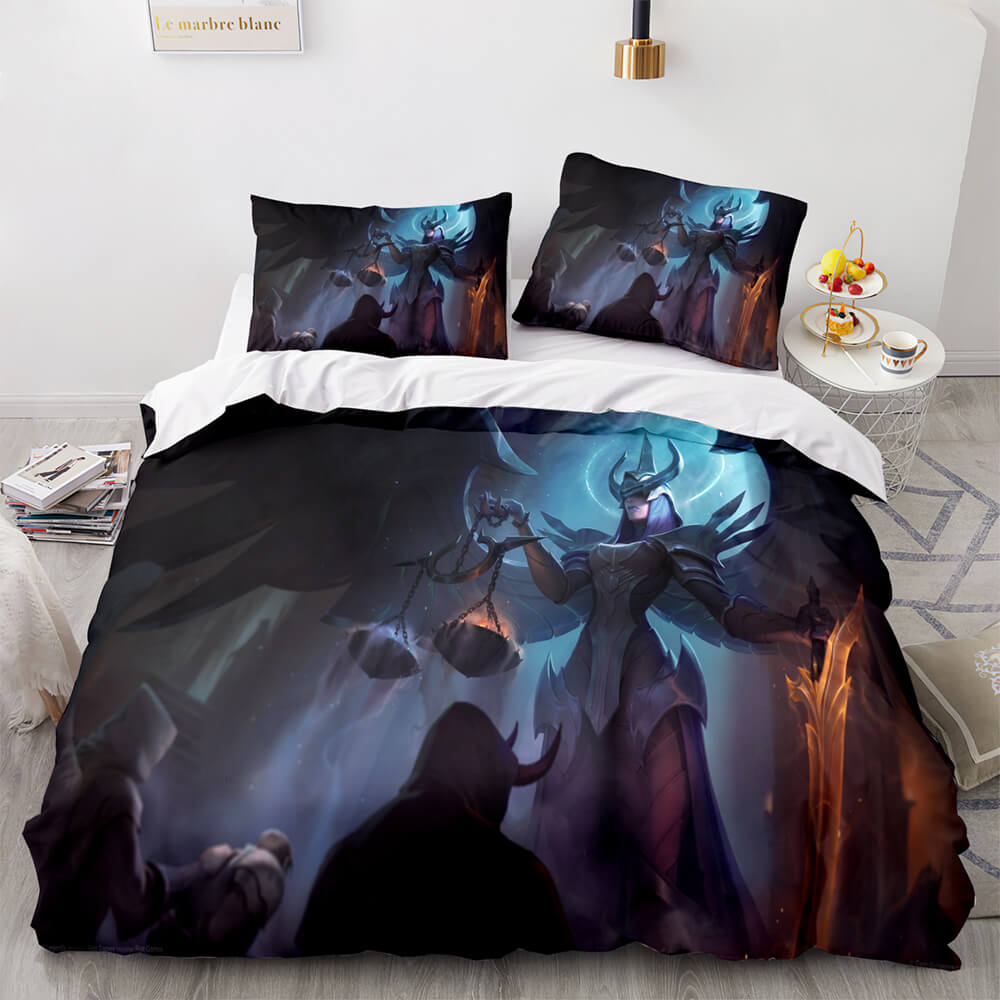 LeagueofLegendsBeddingSetsQuiltDuvetCoversComforterBedSheets 16