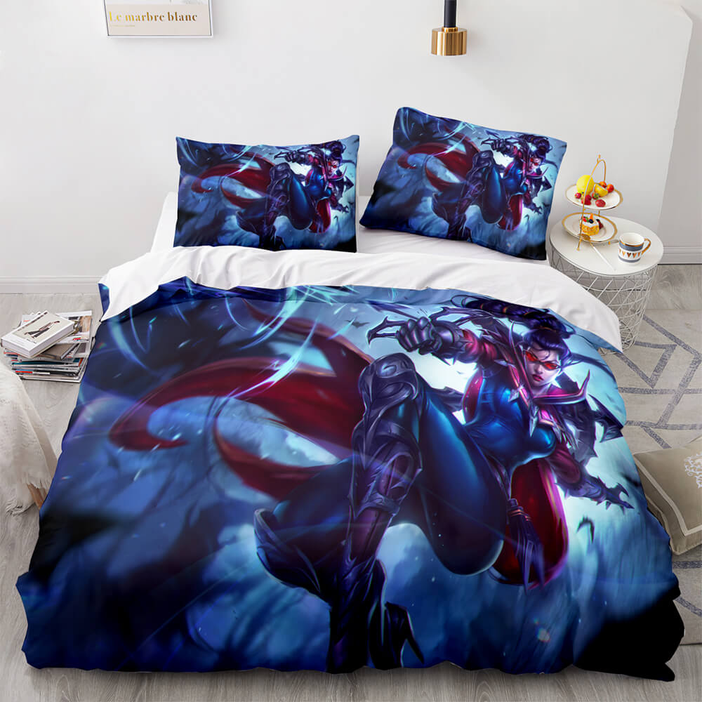 LeagueofLegendsCosplayBeddingSetsQuiltDuvetCoversBedSheets 11