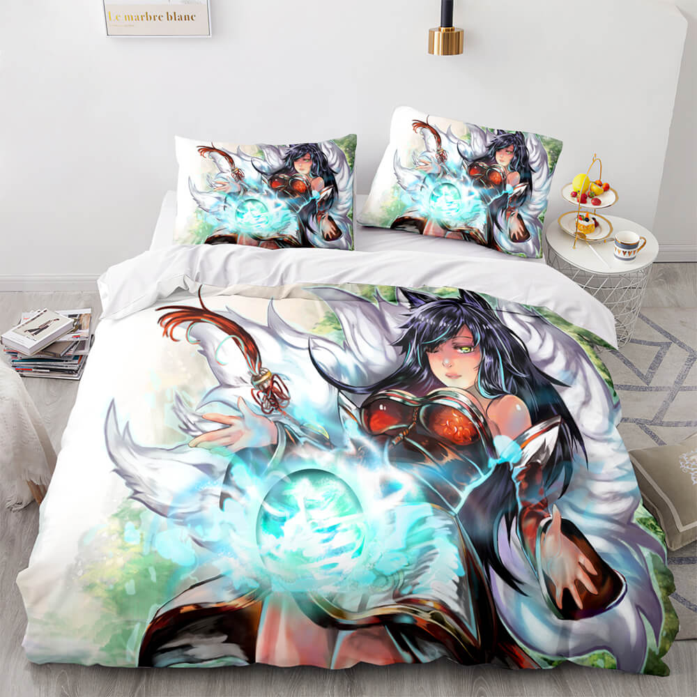 LeagueofLegendsCosplayBeddingSetsQuiltDuvetCoversBedSheets 12