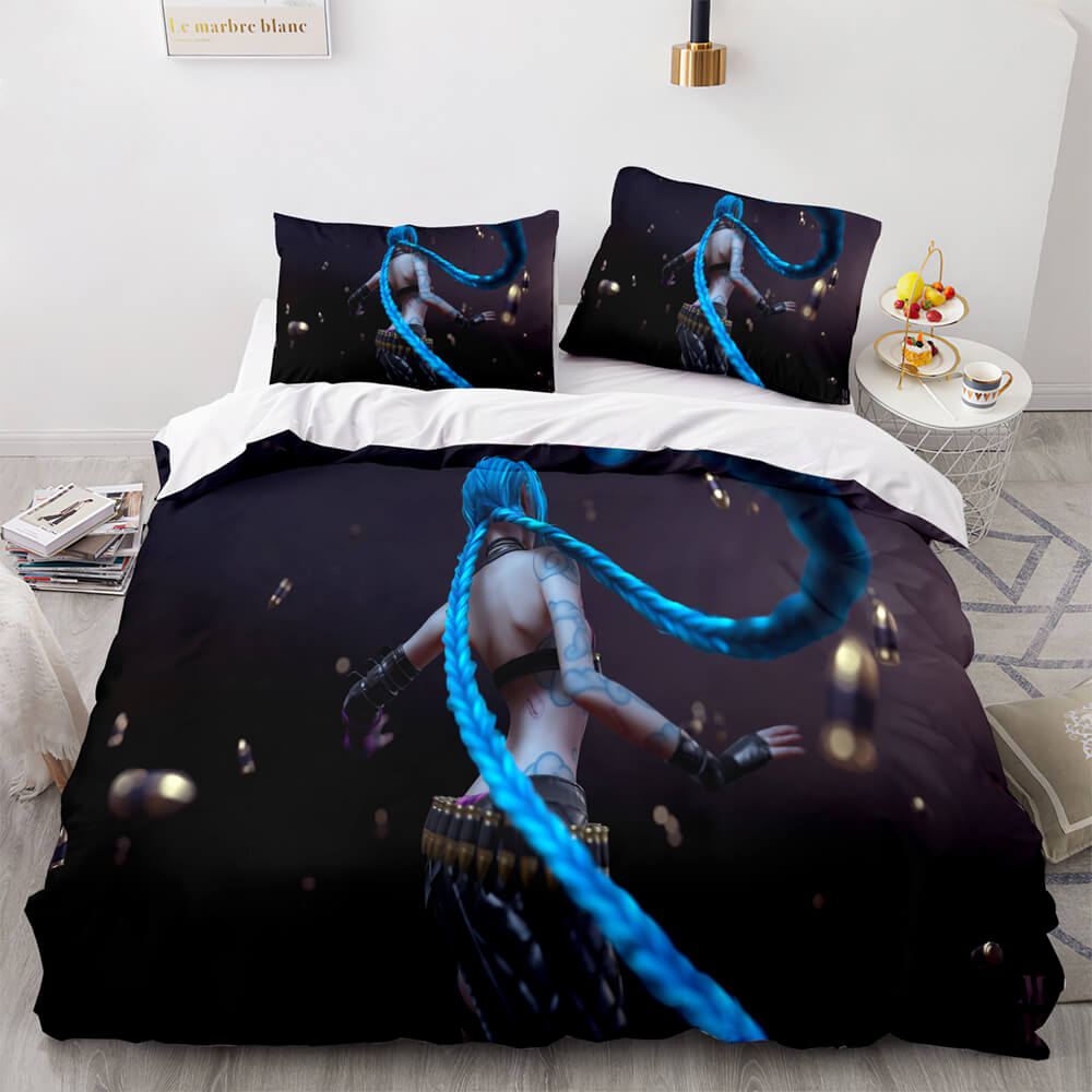 LeagueofLegendsCosplayBeddingSetsQuiltDuvetCoversBedSheets 16