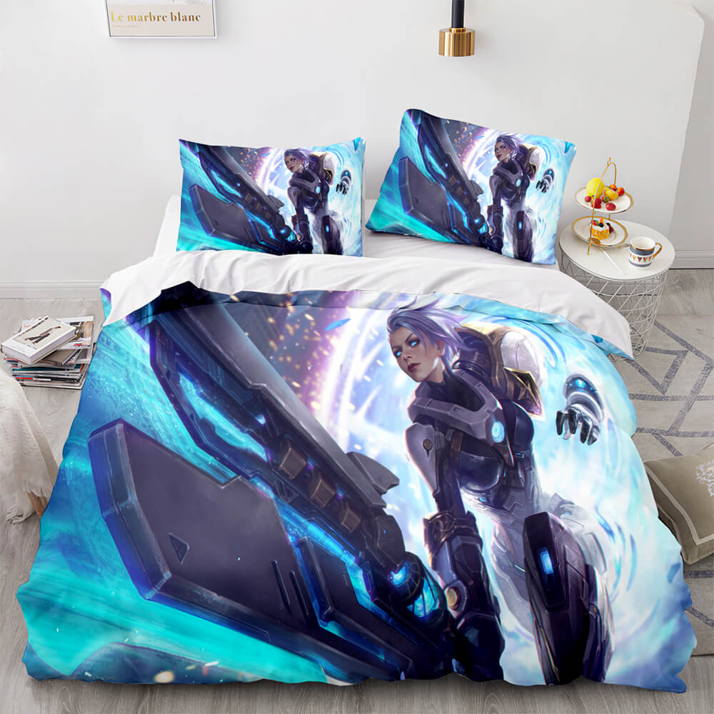 LeagueofLegendsCosplayBeddingSetsQuiltDuvetCoversBedSheets 6