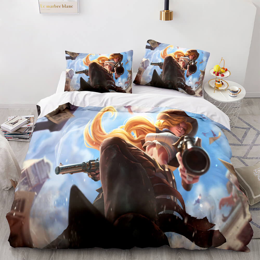 LeagueofLegendsCosplayBeddingSetsQuiltDuvetCoversBedSheets 7