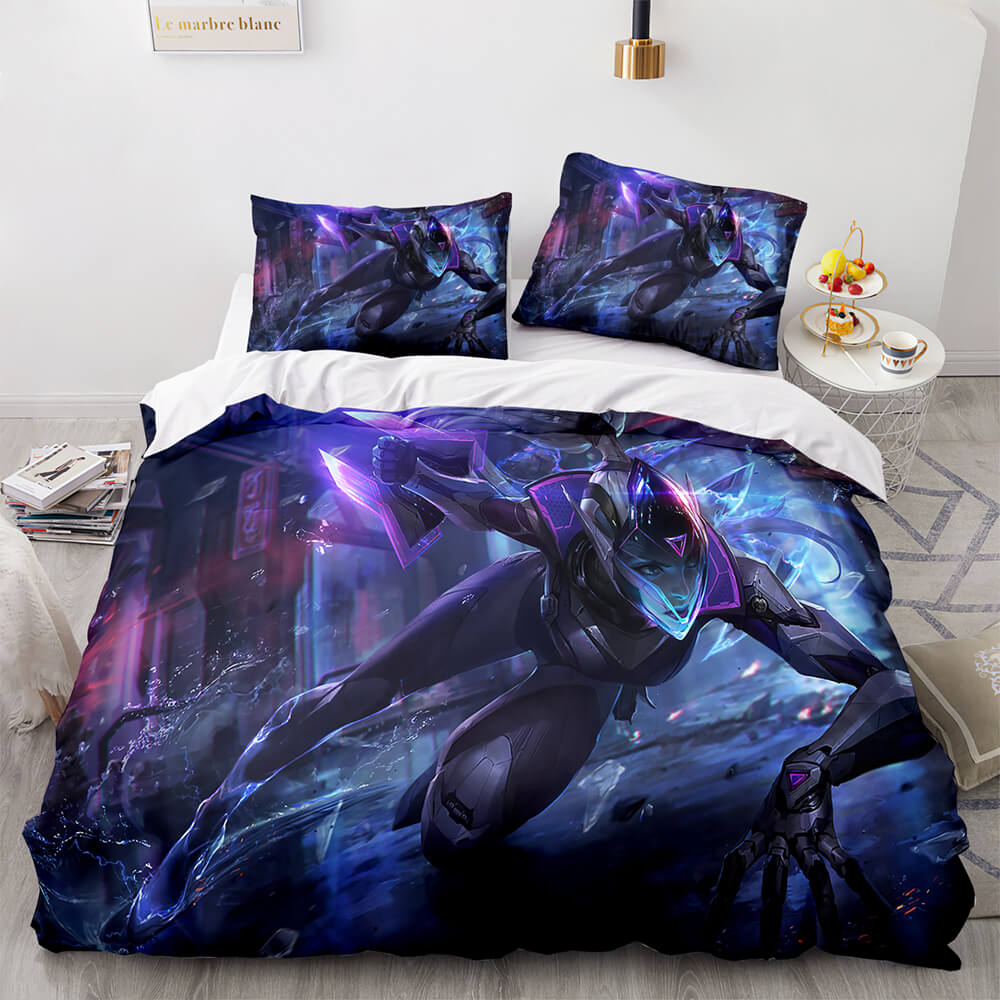 LeagueofLegendsCosplayBeddingSetsQuiltDuvetCoversBedSheets 8