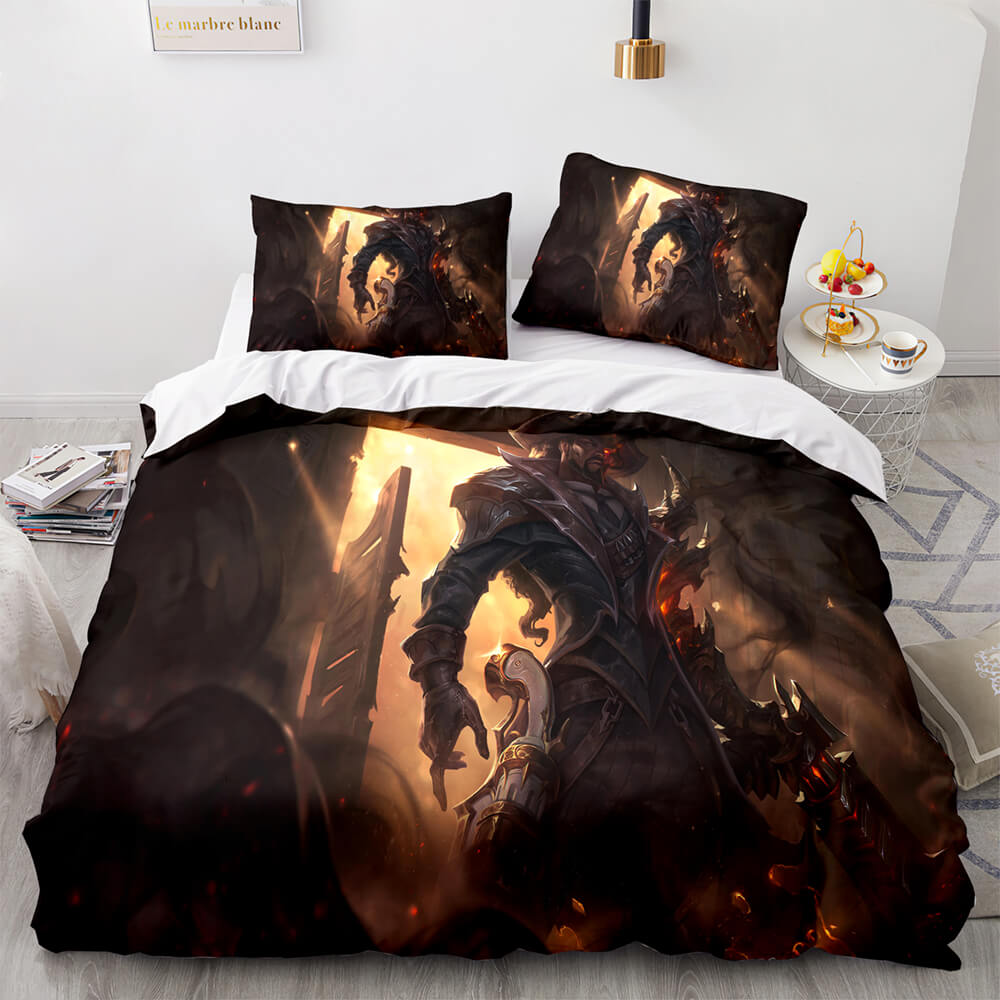 LeagueofLegendsGameBeddingSetsQuiltDuvetCoversBedSheets 1