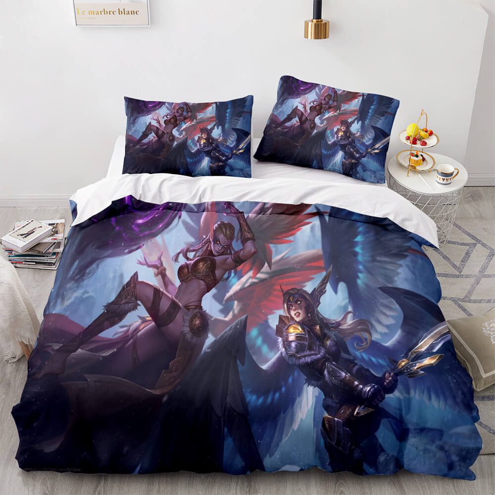 LeagueofLegendsGameBeddingSetsQuiltDuvetCoversBedSheets 12