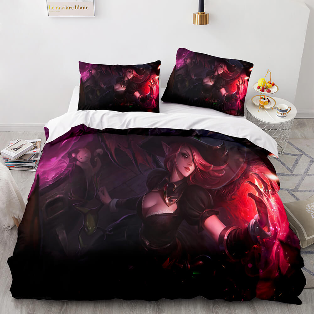 LeagueofLegendsGameBeddingSetsQuiltDuvetCoversBedSheets 13