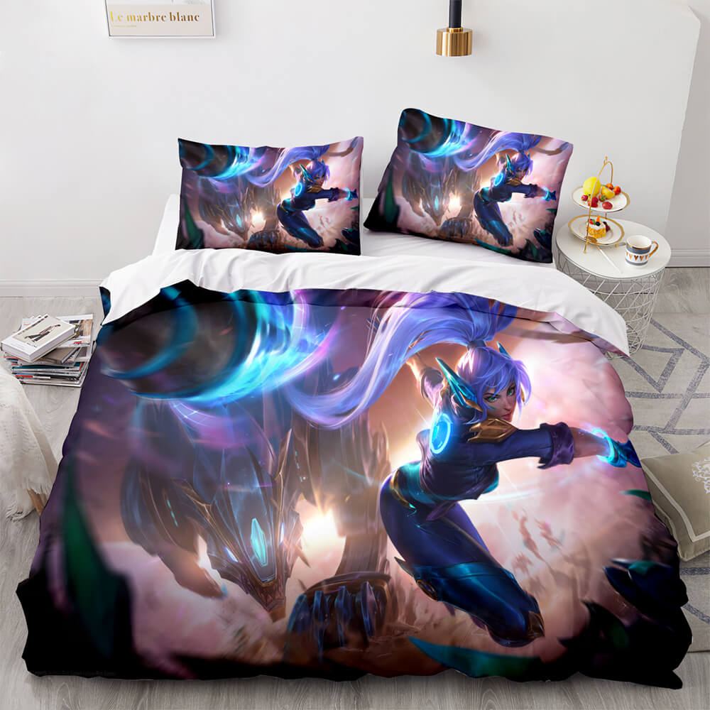 LeagueofLegendsGameBeddingSetsQuiltDuvetCoversBedSheets 4