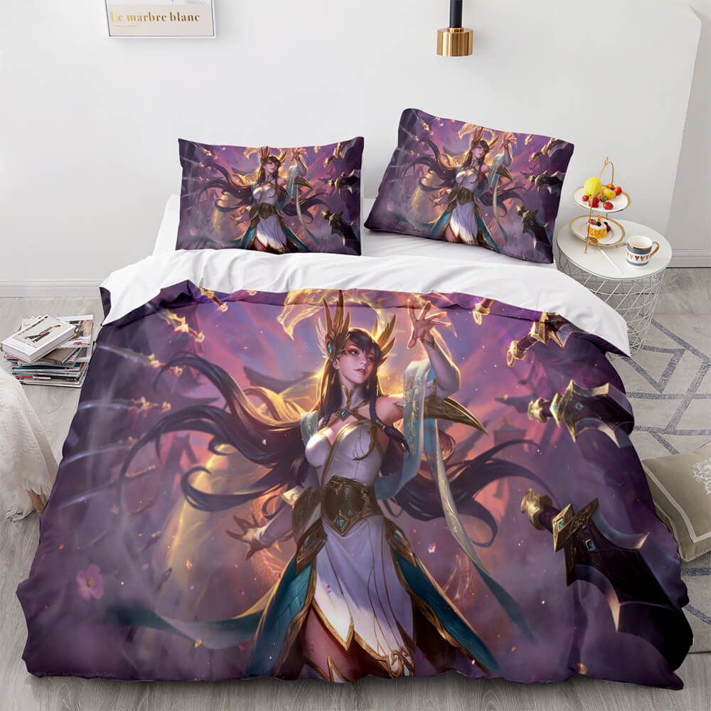 LeagueofLegendsGameBeddingSetsQuiltDuvetCoversBedSheets 6