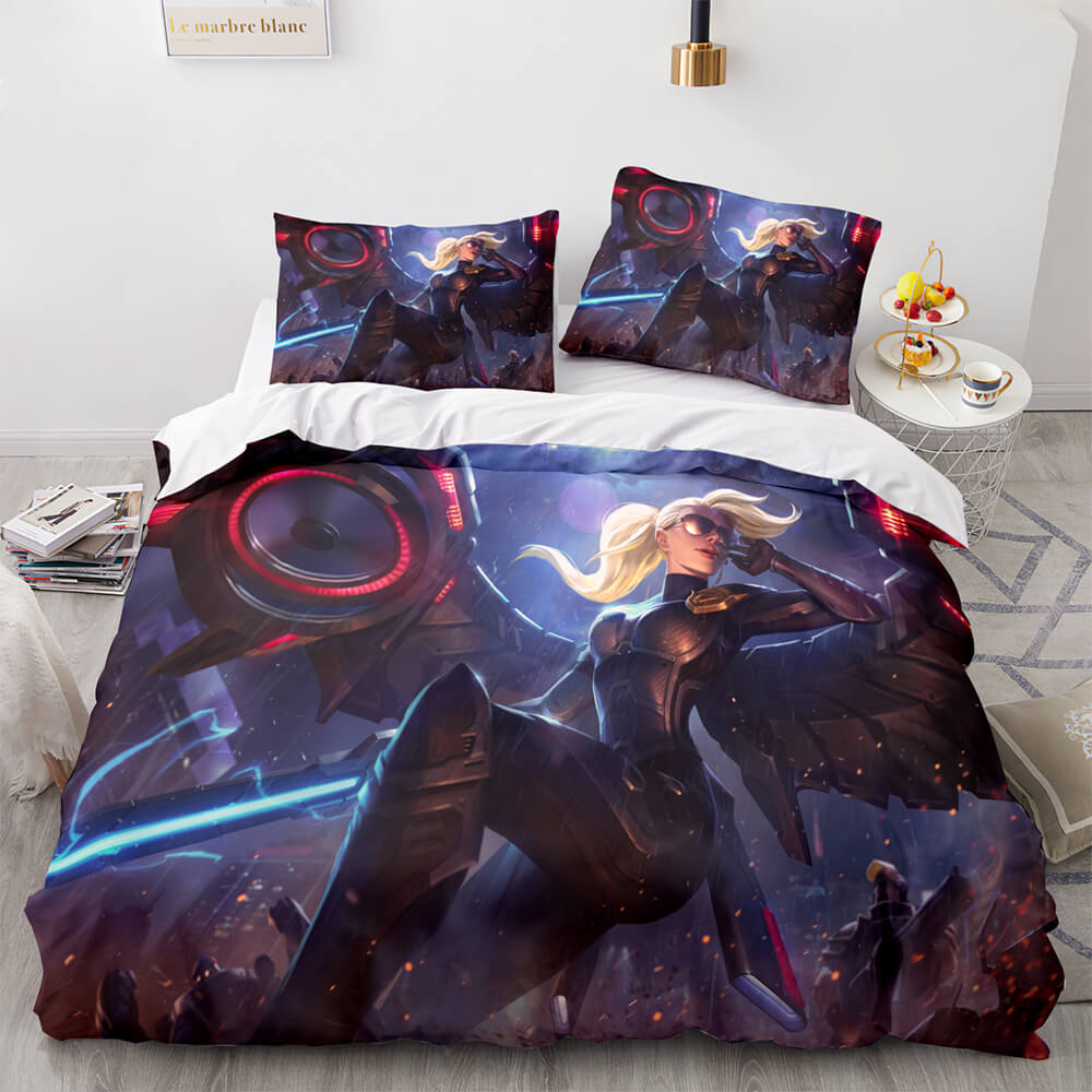 LeagueofLegendsGameBeddingSetsQuiltDuvetCoversBedSheets 9