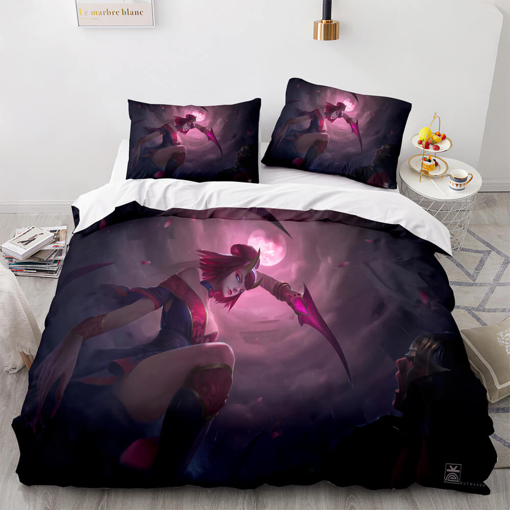 LeagueofLegendsLOLCosplayBeddingSetsDuvetCoversBedSheets 11