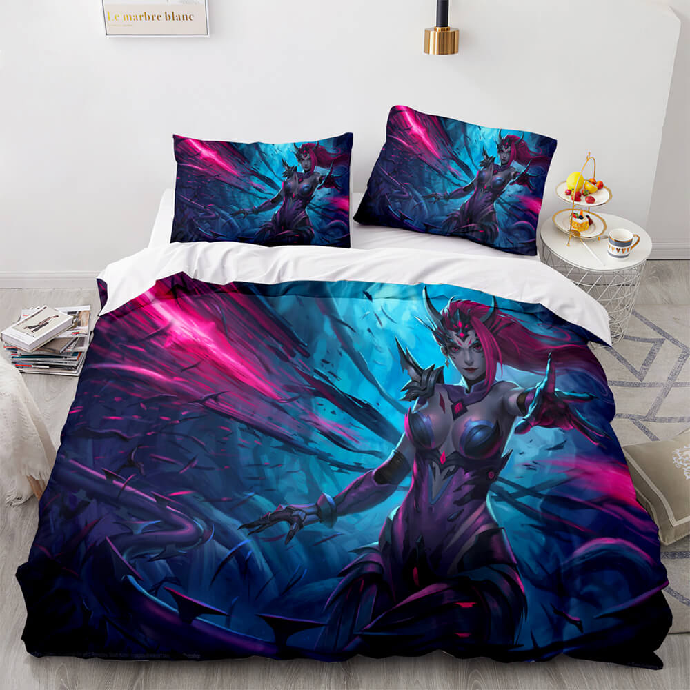 LeagueofLegendsLOLCosplayBeddingSetsDuvetCoversBedSheets 13