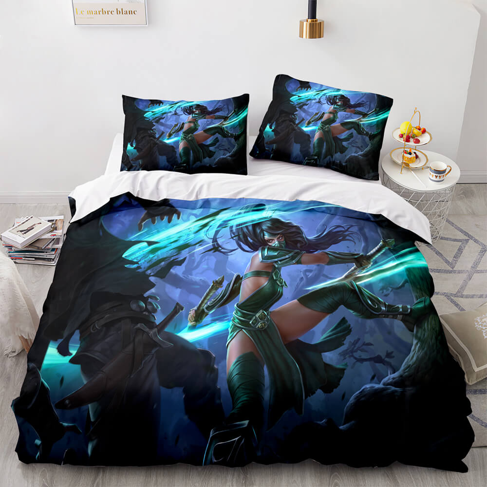 LeagueofLegendsLOLCosplayBeddingSetsDuvetCoversBedSheets 16