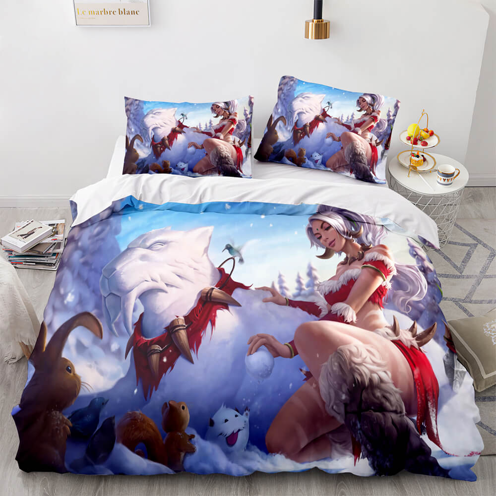 LeagueofLegendsLOLCosplayBeddingSetsDuvetCoversBedSheets 2