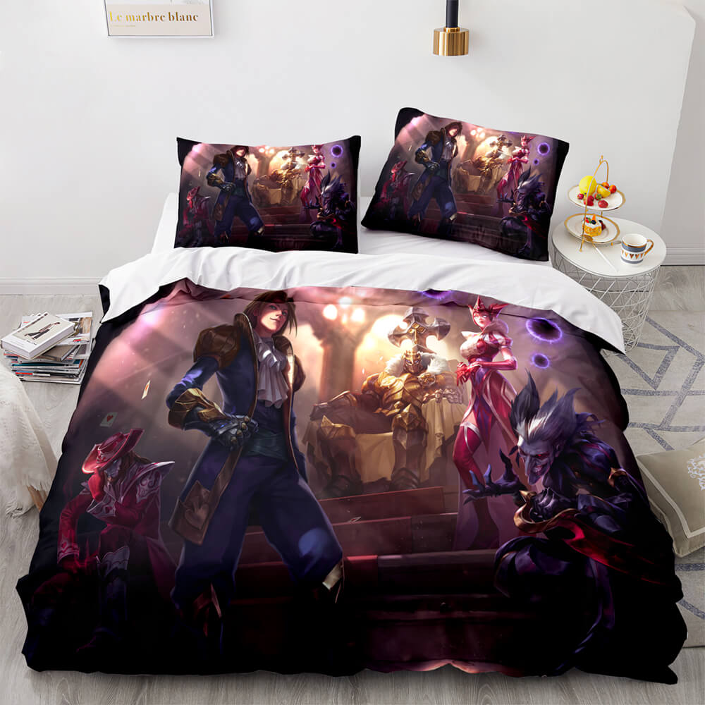 LeagueofLegendsLOLCosplayBeddingSetsDuvetCoversBedSheets 3