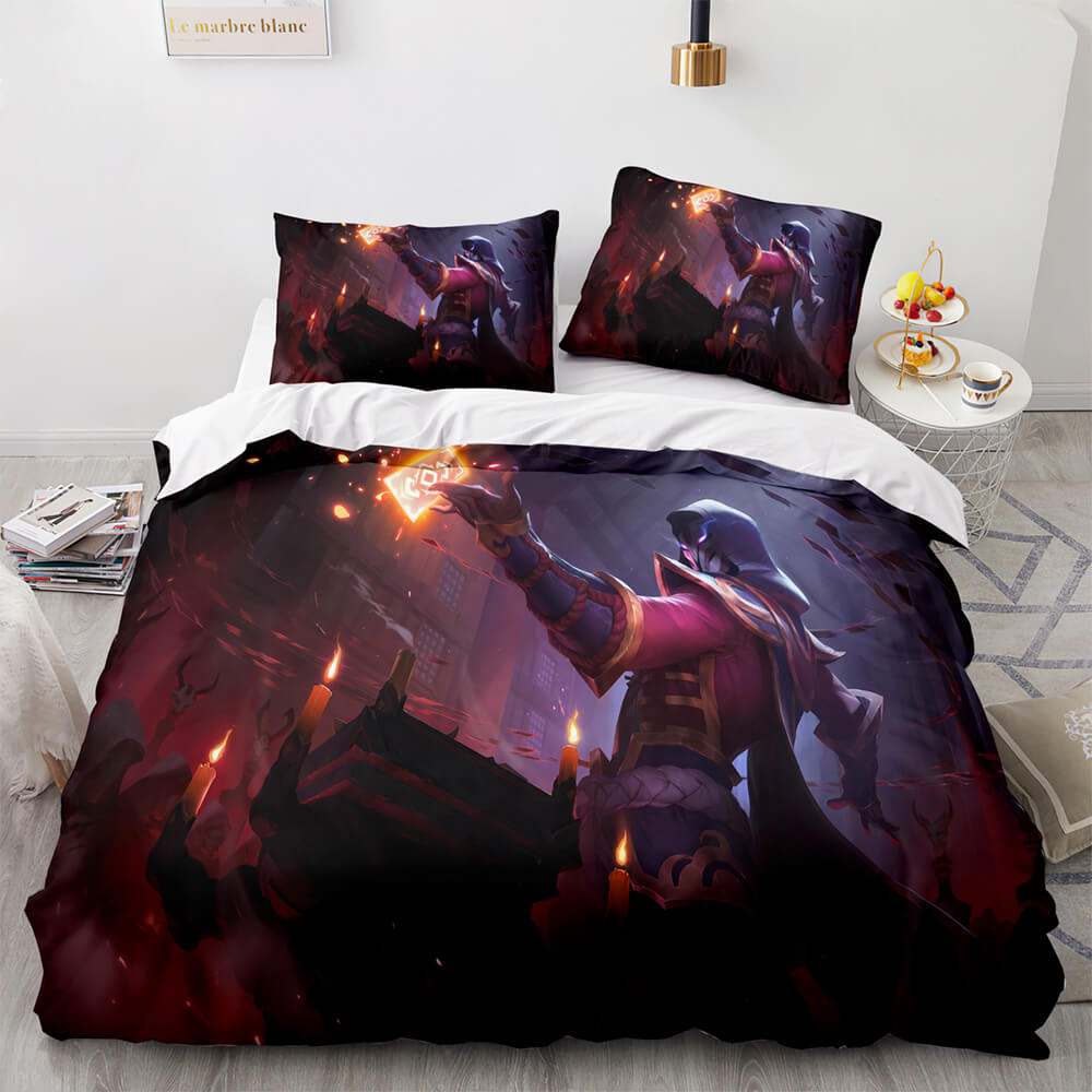 LeagueofLegendsLOLCosplayBeddingSetsDuvetCoversBedSheets 4