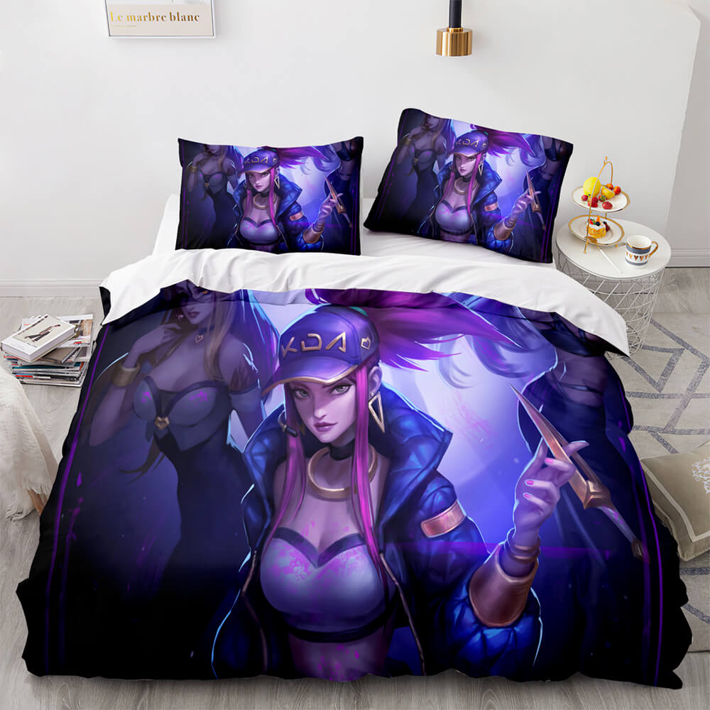 LeagueofLegendsLOLCosplayBeddingSetsDuvetCoversBedSheets 5