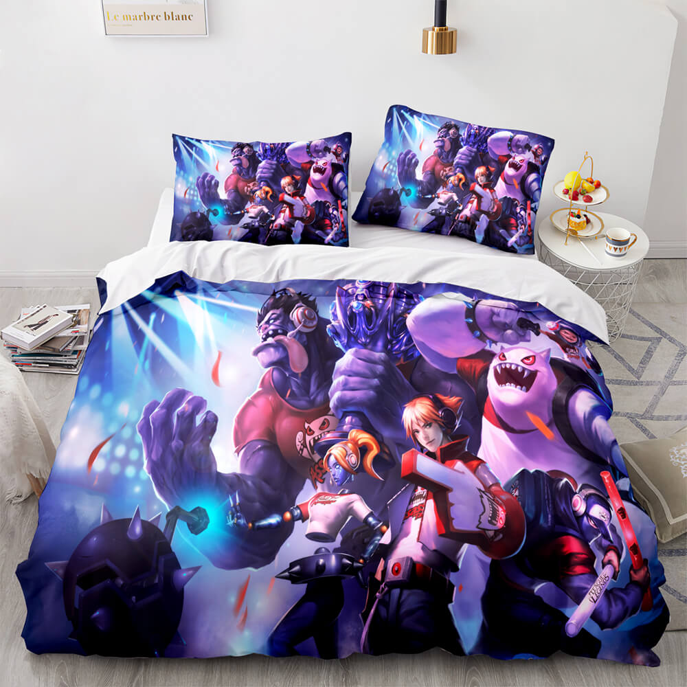 LeagueofLegendsLOLCosplayBeddingSetsDuvetCoversBedSheets 7