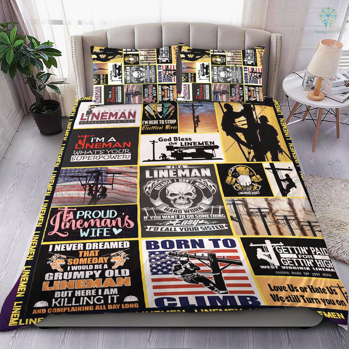 Limited Edition Lineman M 8 Bedding Set 3