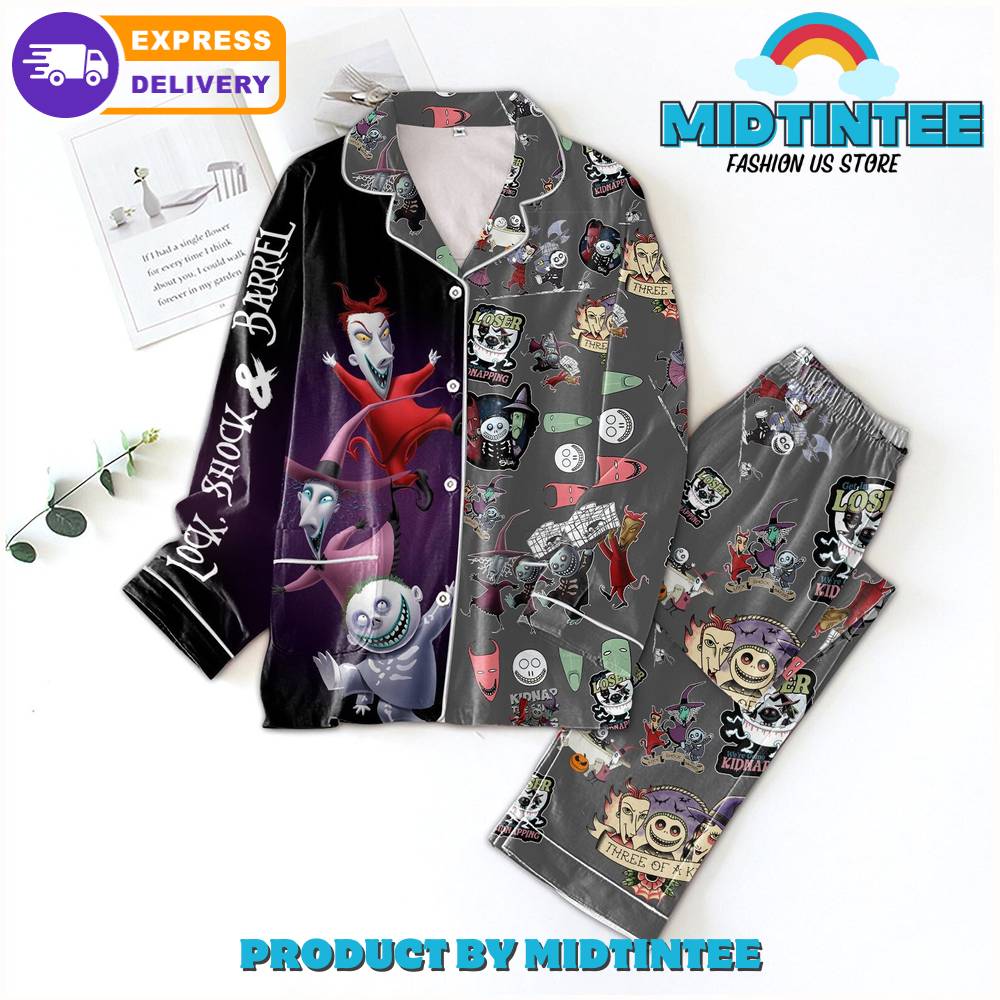 Lock Shock and Barrel Disney Film Pajamas Set 1