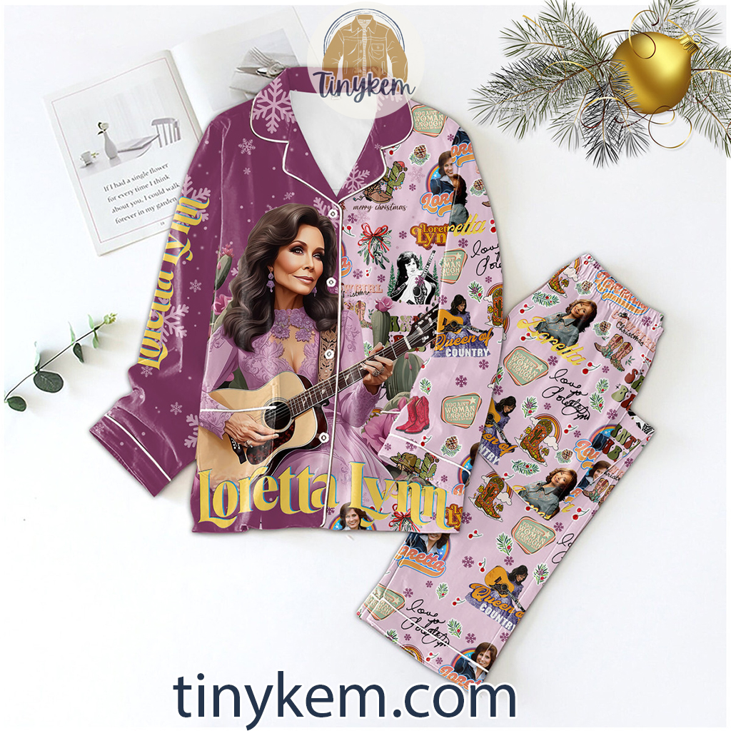 Loretta Lynn Icons Bundle Purple Pajamas Set2B1 Seto1