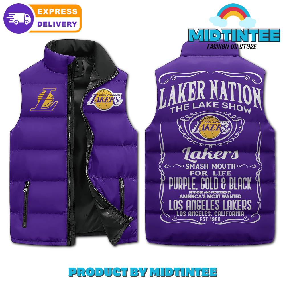 Los Angeles Lakers The Lake Show Cotton Vest 1