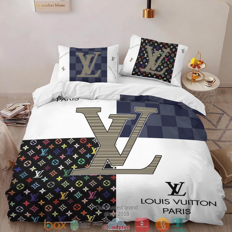 Louis Vuitton Paris Quilt Bedding Set