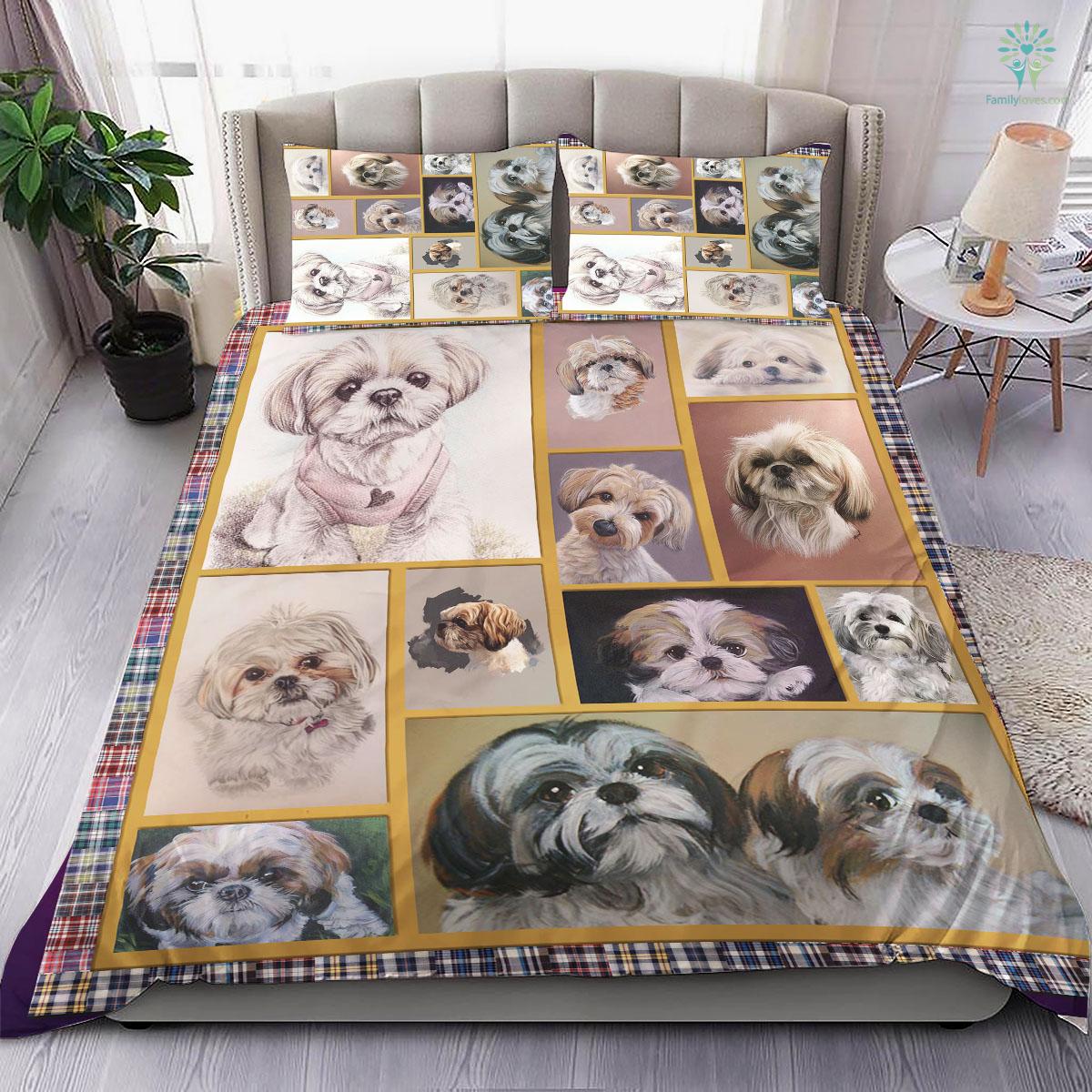 Lovely Dogs Bedding Set 11