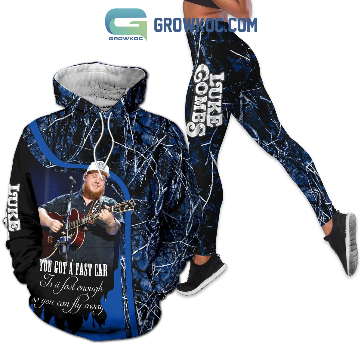 Luke Combs You Go A Fast Car Is It Fast Enough So You Can Fly Away Hoodie Leggings Set2B1 DOQ6g