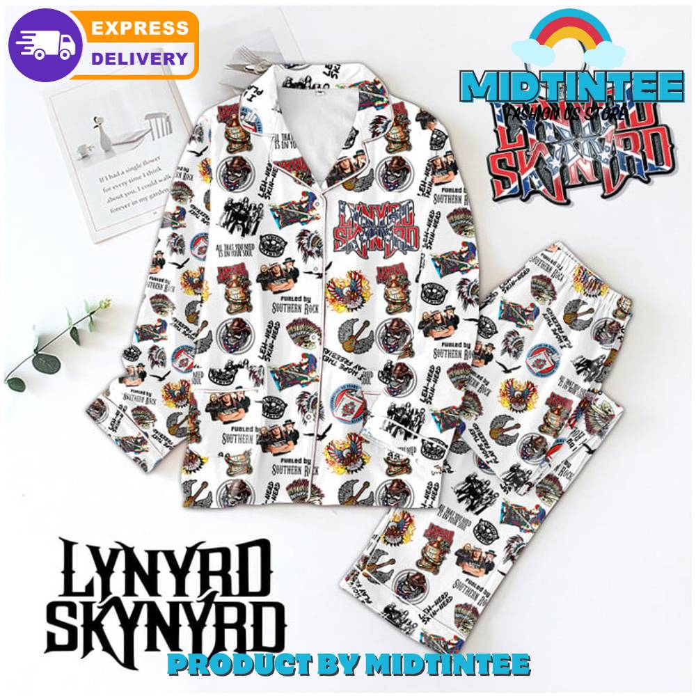 Lynyrd Skynyrd Southern Rock Pajamas Set 1