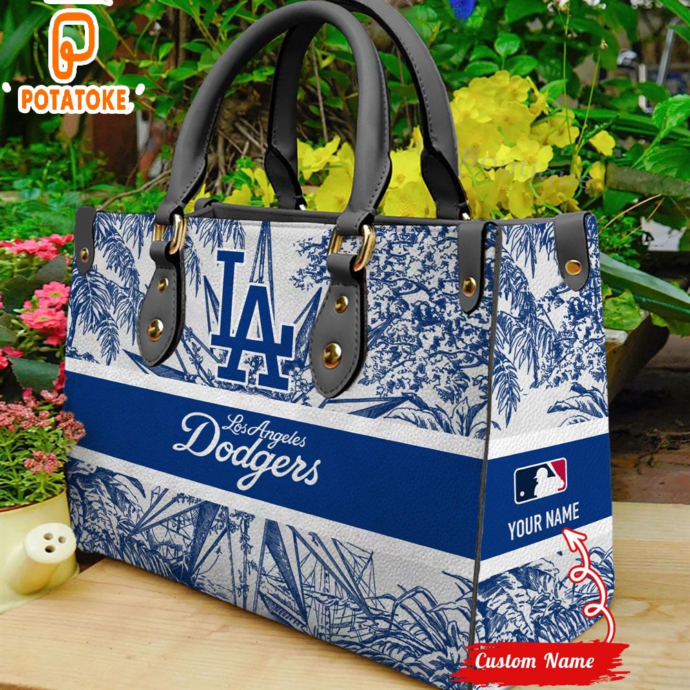 MLB Los Angeles Dodgers MLB Women Leather Hand Bag