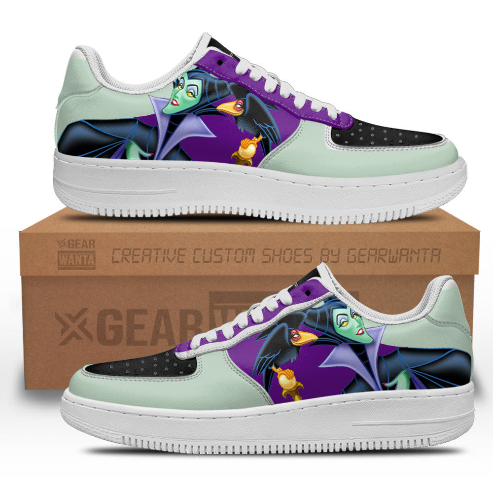 Maleficent Custom Air Sneakers LT06 1 GearWanta