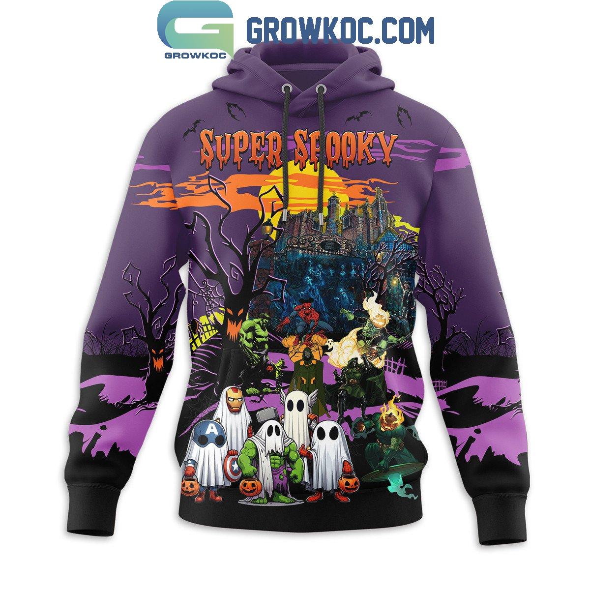 Marvel Avengers Super Spooky Halloween Hoodie Shirts 1 ZLXKm