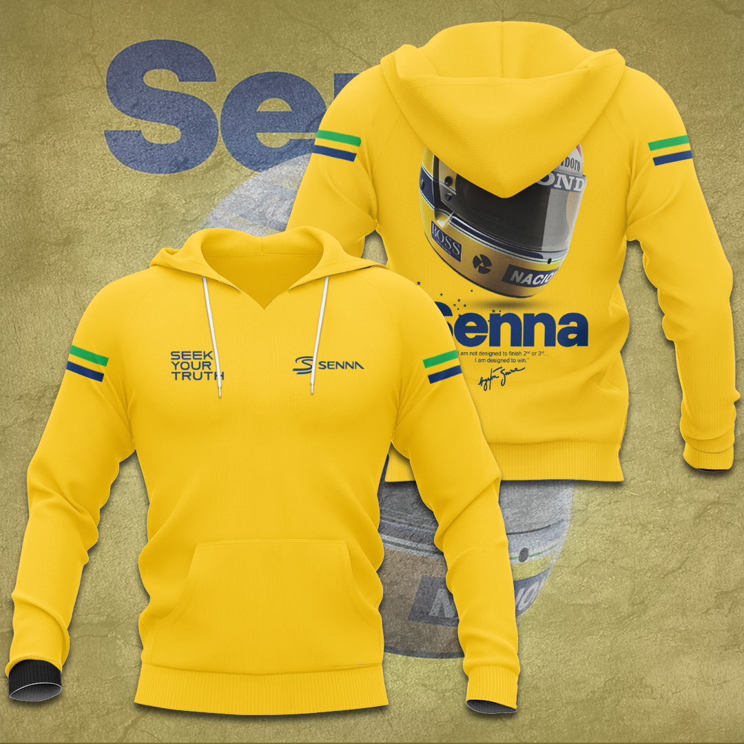 McLaren x Ayrton Senna Apparel TANTN7600 hoodie