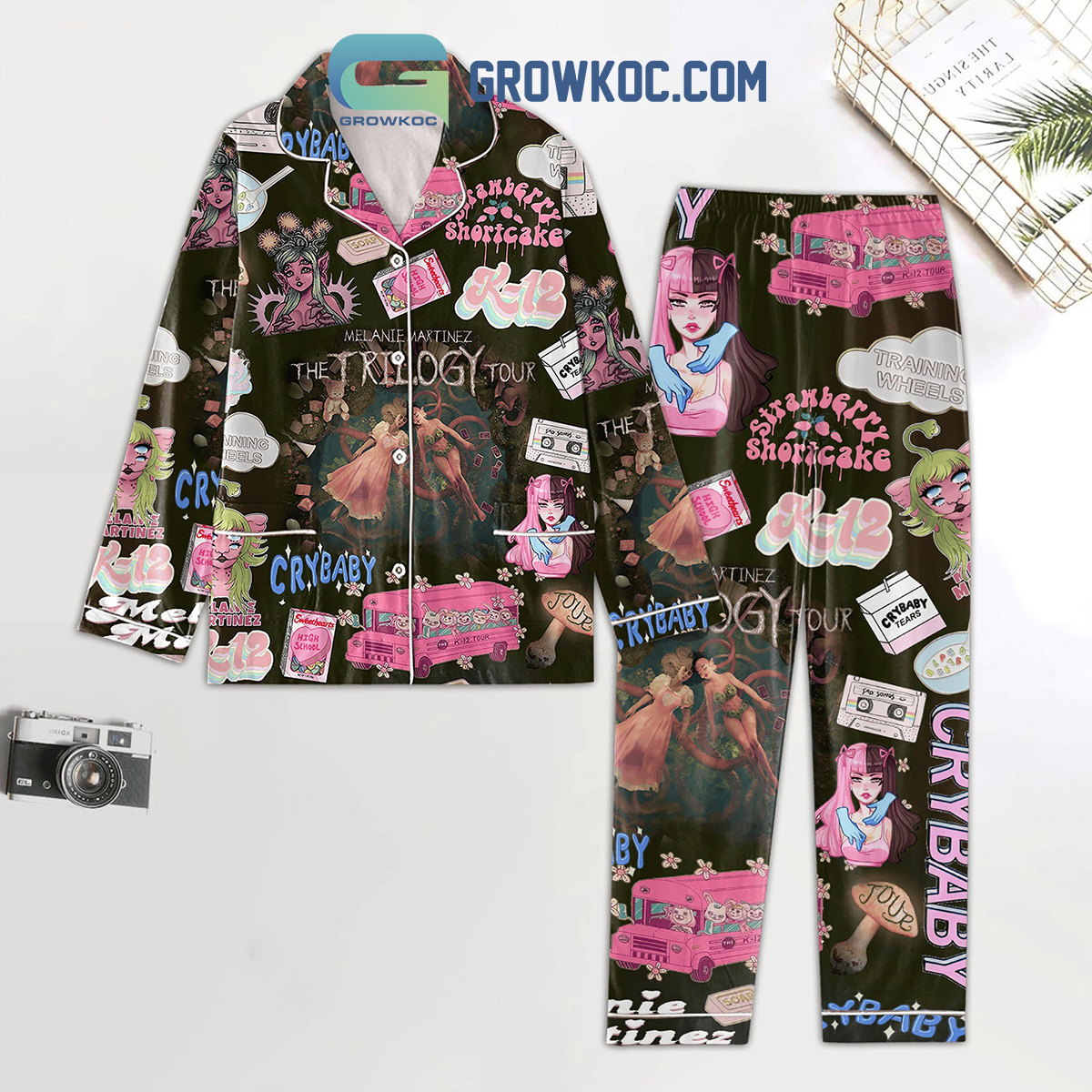 Melanie Martinez The Trilogy Tour Polyester Pajamas Set2B1 8WtMH