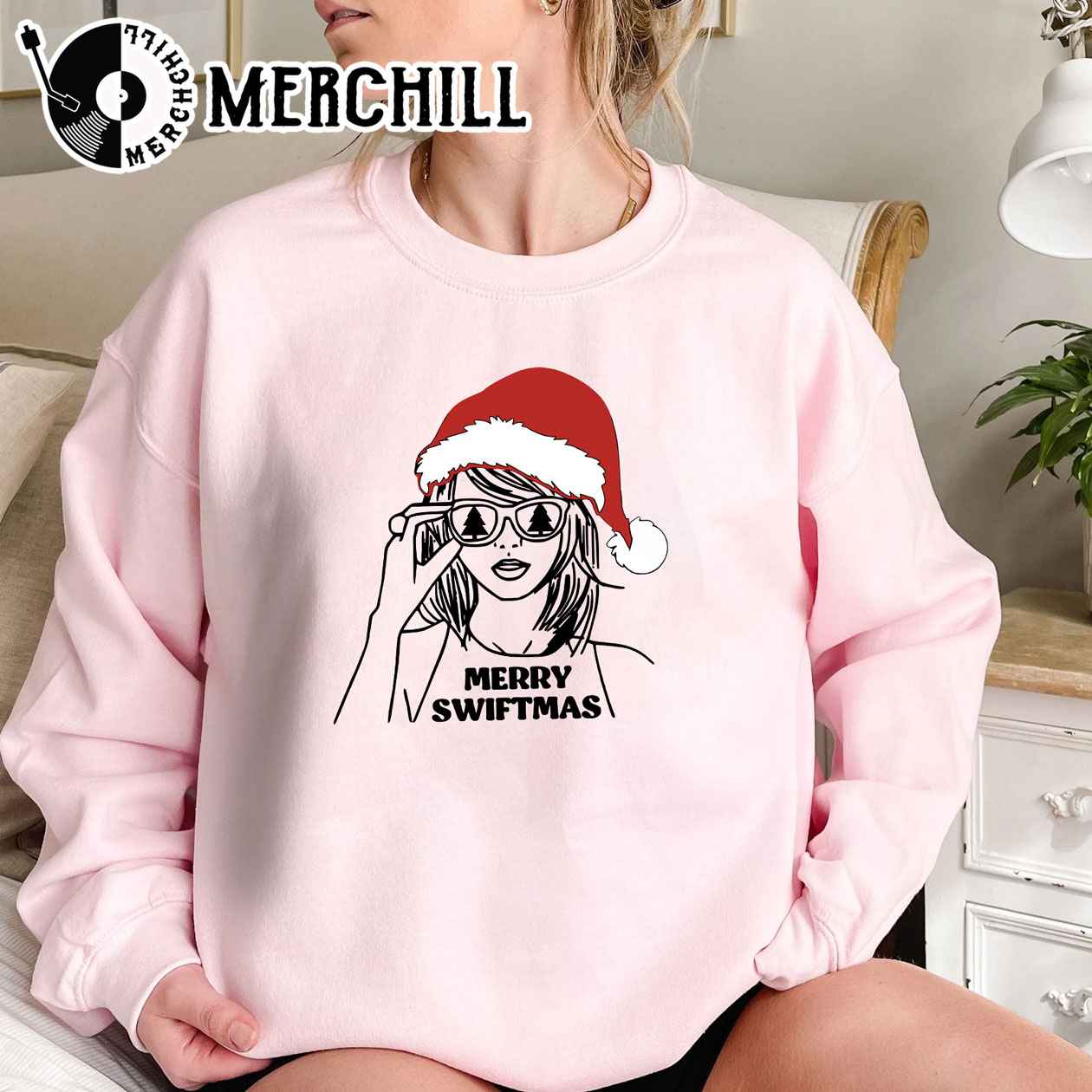 Merry Swiftmas Sweatshirt Swiftie Merch 4