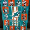 Miami Dolphins NFL Legends In History Fleece Blanket Quilt2B1 vo6Q7