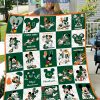 Miami Hurricanes NCAA Mickey Disney Fleece Blanket Quilt2B1 Q6TZ2