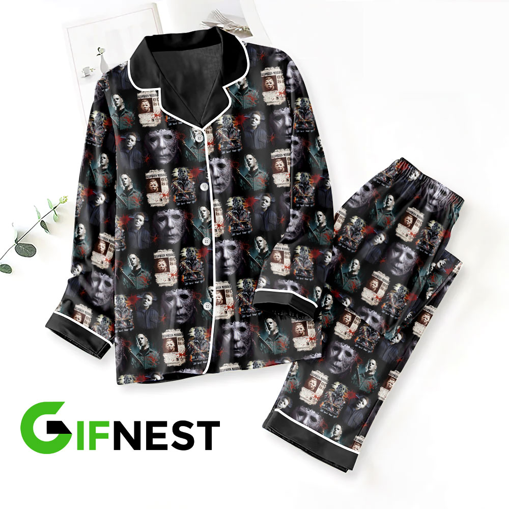 Michael Myers Button down pajamas VANDH677