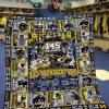 Michigan Wolverines 145 Seasons 1879 2024 Fleece Blanket Quilt 1 BPUTz