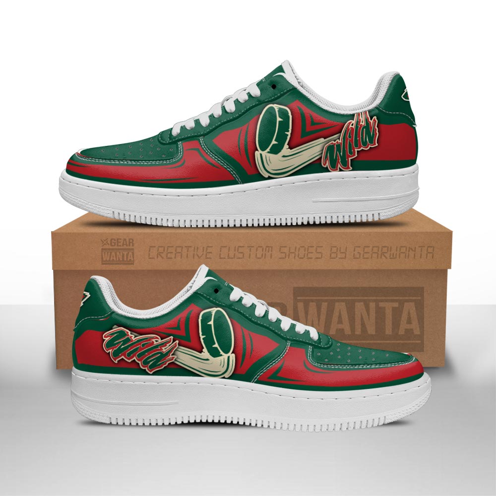 Minnesota Wild AF1 gear wanta 1